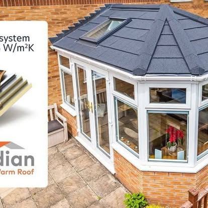 Guardian Warm Roof conversion